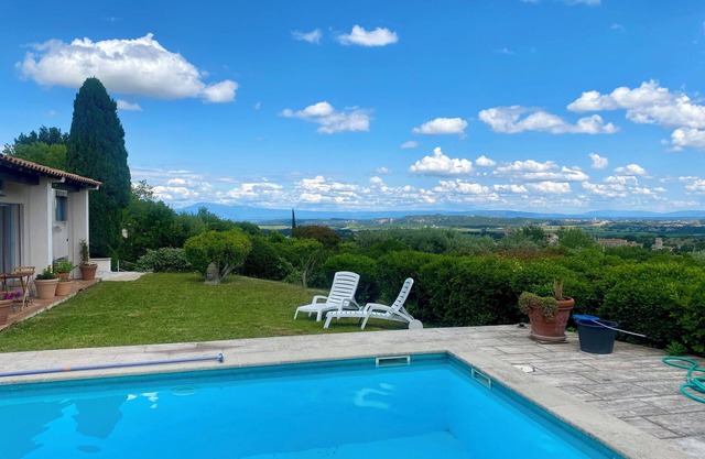 Bel Air Provence 5-bedroom Villa Panoramic Views on Alpilles mountains
