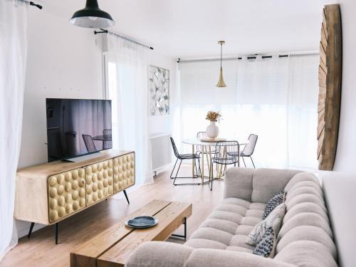 Bel appart familial avec terrasse aux portes de Paris - Parking gratuit