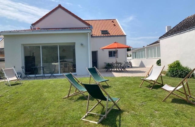 Belle Maison Neuve Centre Bourg Quimiac Tout Proche Plage