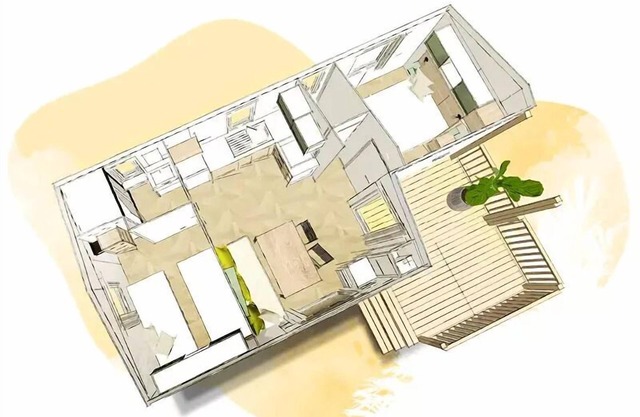 Bergamo 762 TI 2 bd 4 persons