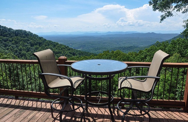 Best View in NC, Totally Private! Burn Pit, & Pool table.