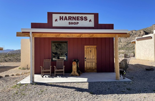 Big Bend Lodging at Ten Bits Ranch | Room #11 (Harness Shop)
