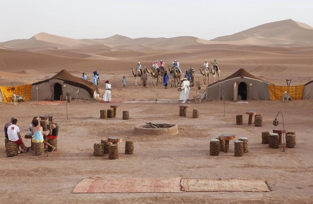 Bivouac Le Nomade camp