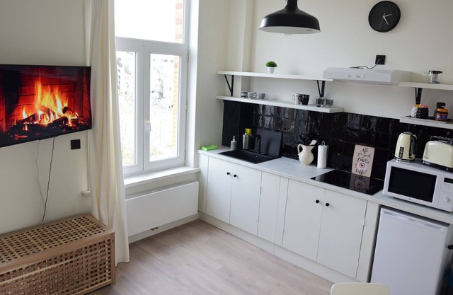 Black & White trendy Apartment heart of antwerp