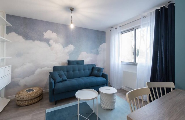 "Blue Dream", a beautiful 2-star studio apartment opposite La Doua/Insa