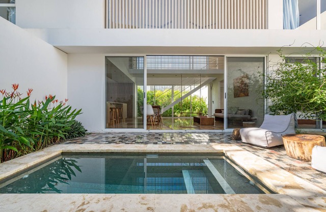 Brand New 3 bedrooms Villa with pool 5 min to beach