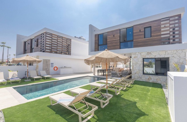 Brand New, 5 Bedroom villa on Nissi Beach Avenue in Ayia Napa, Orea VIlla OR9