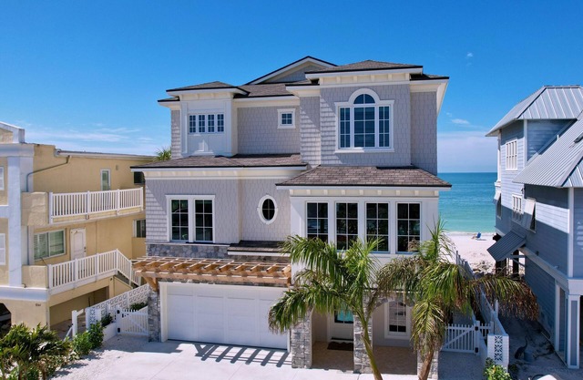 Brand New 5 BR Home on Sunset Beach with Pool