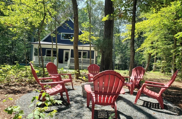 Brand New, Waterfront House on Beautiful Fairlee Creek