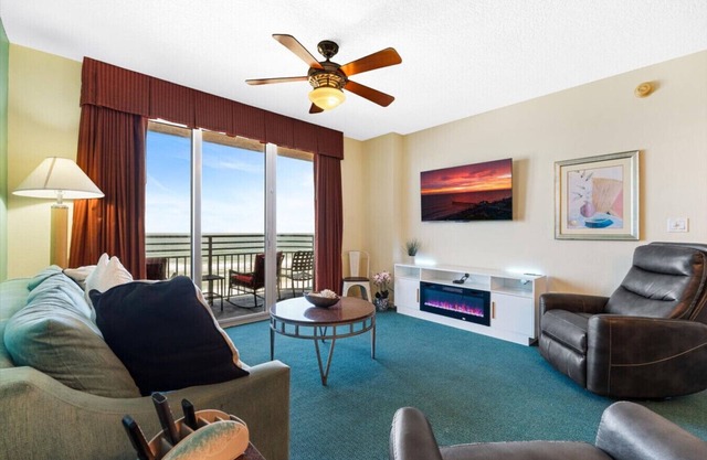Breathtaking 2BR condo with Private Oceanfront Balcony @ Wyndham Ocean Walk Resort