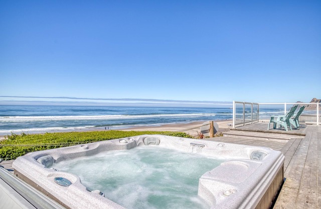 Breathtaking Views from this Five-Bedroom Oceanfront Beauty!