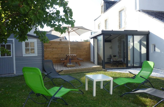 Breton house Plouhinec Centre Morbihan for 4 people 3 km from the beach