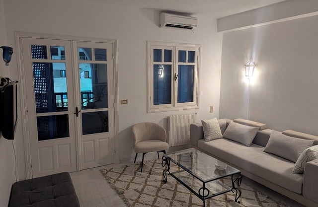Bright apartment 2 steps from the beach - 2 bedrooms, 90m².