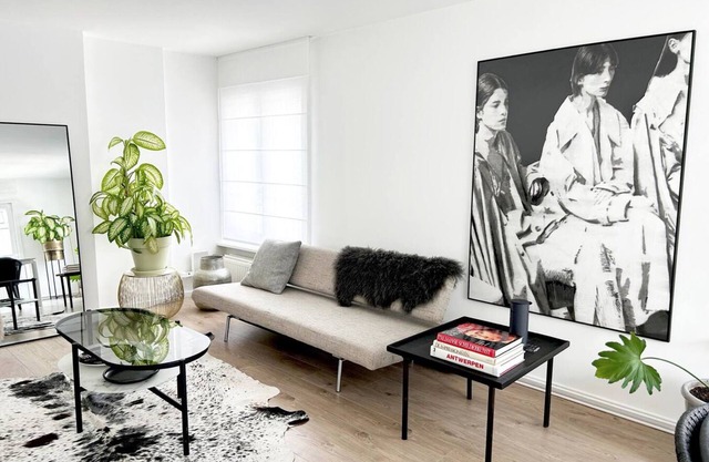 Bright Apartment located in Antwerp's historical city center.