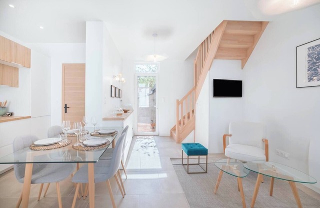 Bright house, center Etaples, 4-6 people, Bright house, center Etaples, 4-6 people