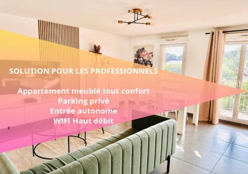 BtoBed - Location Professionnelle - Appartement 4 personnes Parking Gratuit - Proche Parc des Expositions et Aéroport CDG