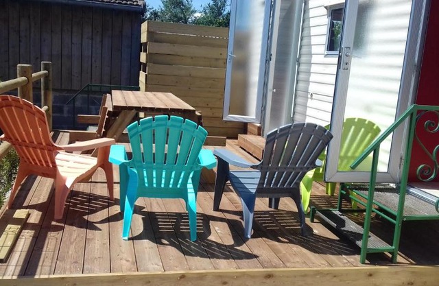 Bungalow de 2 chambres avec jardin clos et wifi a Sainte Marie du Mont