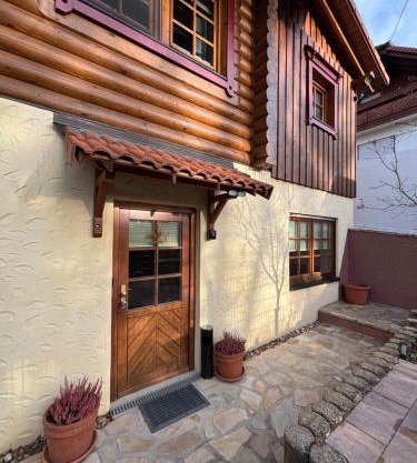 Buntes Nest im Holzhaus
