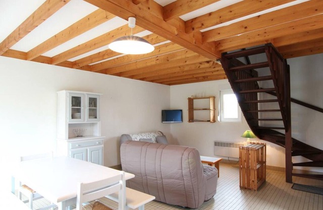 Charming Beachside House in Bréhal with Terrace, BBQ, and Wi-Fi