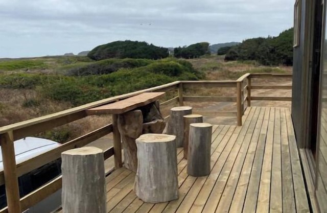 C - Tregualemu, comfortable cabins surfing
