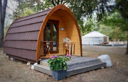 Cabane en bois POD 1