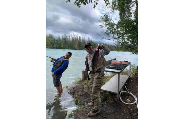 Cabin 6 on the Kenai River.