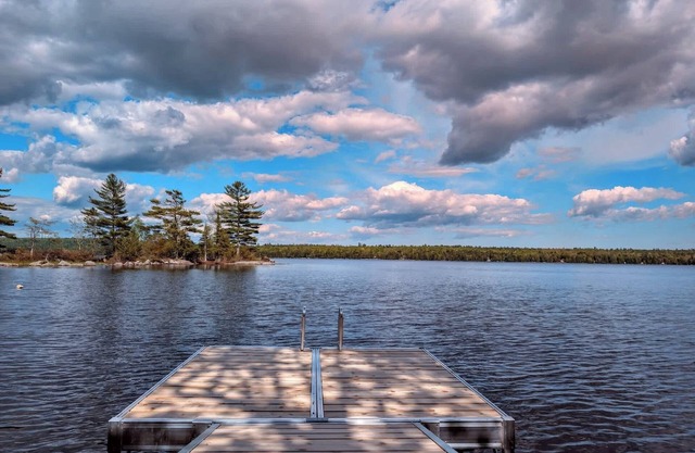 Cabin and Canvas Lakefront Retreat, family, beach, 1dog, fire pit