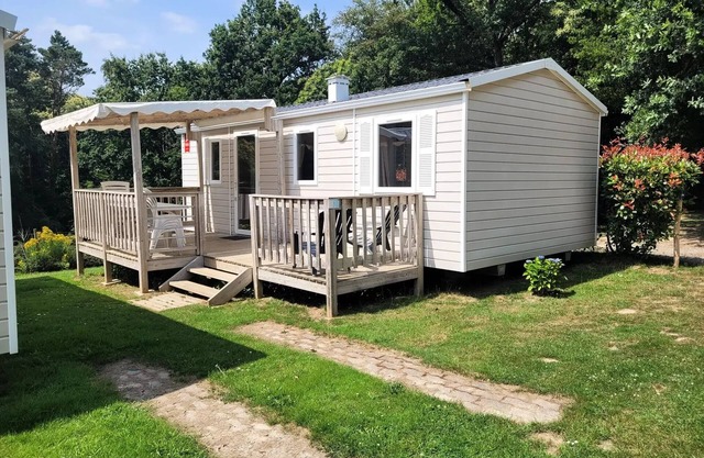 Camping des Cerisiers * - Mobilhome EVO Trio 8 people