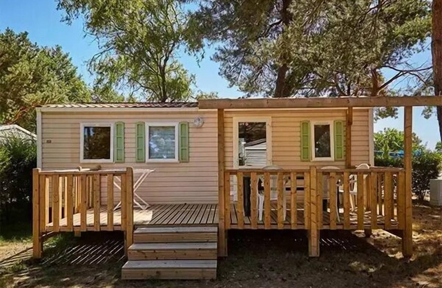 Camping Domaine des Charmilles * - Mobile Home Confort XL 3 rooms 4 people