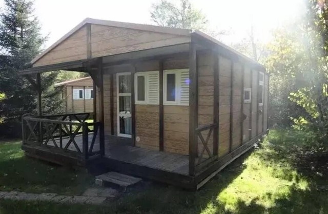 Camping Ecologique la Roche d'Ully* - Cottage Gabelou 3 Rooms 4 People