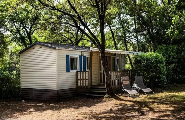 Camping Flower Le Martinet Rouge * - Mobile Home 4 Rooms 6 People