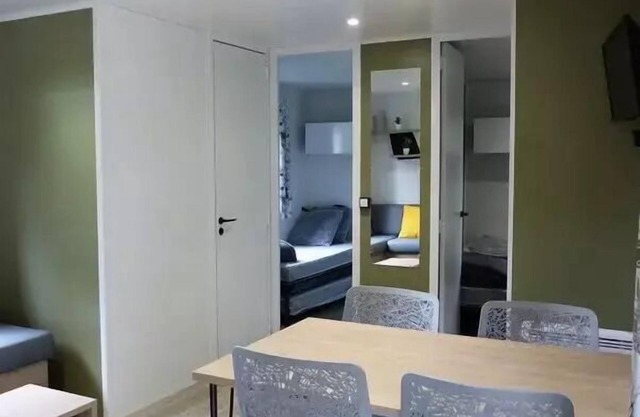 Camping Flower Le Martinet Rouge * - Premium mobile home 4 rooms 6 people