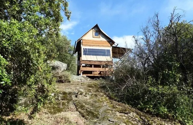 Camping Flower Le Martinet Rouge * - Bivouac Tent Small 2 rooms 2 people Without toilet blocks