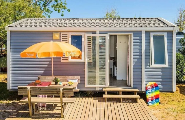 Camping La Dune Blanche* - Classic 3-room mobile home for 4 people