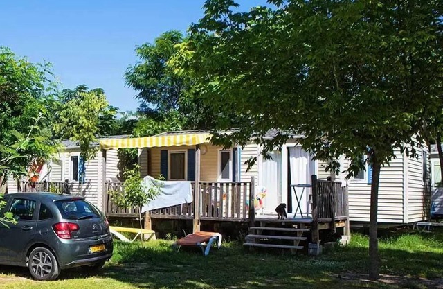 Camping La Nouzarède* - Comfort mobile home 4 rooms for 6 people Air-conditioned