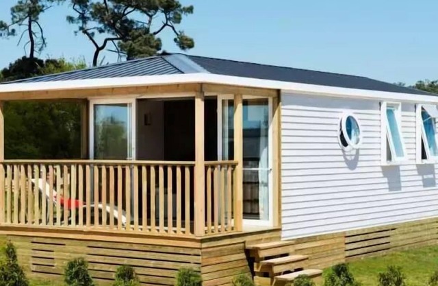 Camping Le Marqueval* - Mobile home O hara 3 rooms 4 people