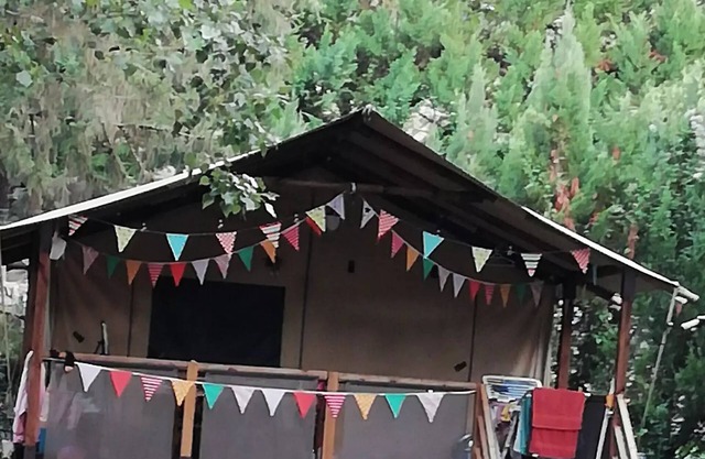 Camping le Pont * - Lodge tent BALI 5 people