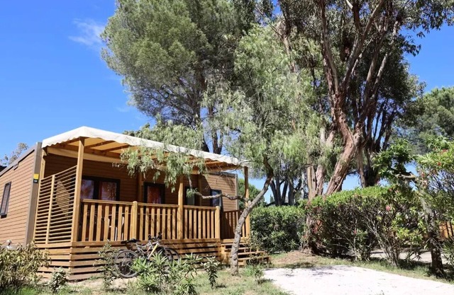 Camping maeva Escapades Le Hameau des Pins - Mobil-Home Riviera 4 Rooms 6 People Air Conditioned