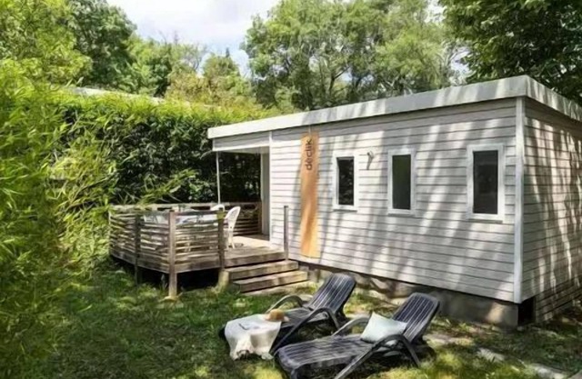 Camping Sandaya Les Jardins De Privas **** - Mobile home for 5 people