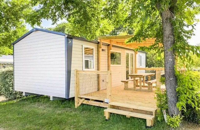 Campsite La Riviera * - Mobil-Home 3 Rooms 4/6 People + TV