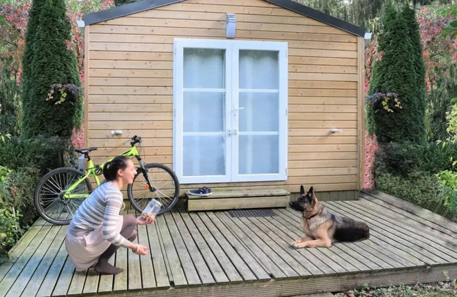 Campsite Le Pré des Moines * - Mobile home SARRIETTE + 1 bedroom 2 to 4 people - 2 pers. included in the tariff