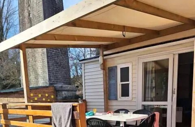 Campsite Les Rives D'Auzon * - Mobile home for 6 people