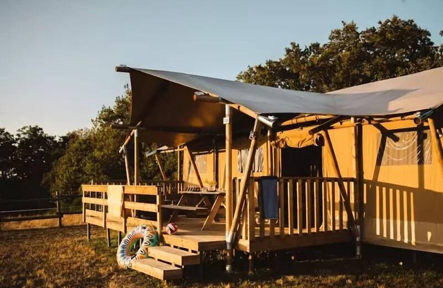 Campsite Village de la Guyonnière * - Safari Lodge 4 rooms 7 people