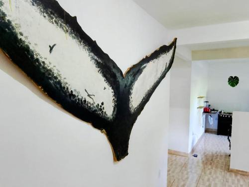 Casa Deixe-se Baleiar na vila de Serra Grande