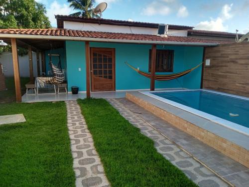 Casa Praia dos Milagres - 2 qtos sendo 1 suíte, piscina