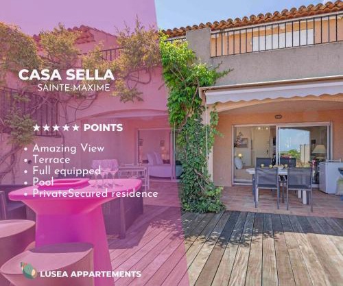CASA SELLA Beautiful terrace with Sea View