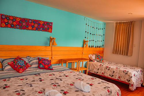 "CASITA AZUL"- Apartamento con bonita vista Volcan