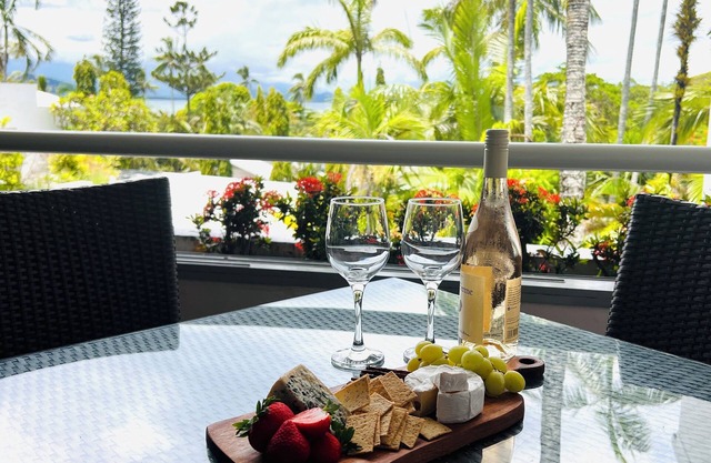 Centrally Located Tropical Escape with Sea Views