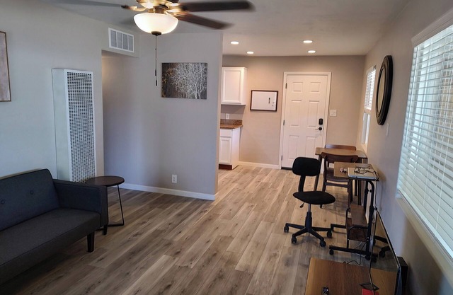 Centrally located close to everything with private entry and private yard.