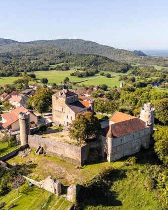 Château de Rosay - view & gardens